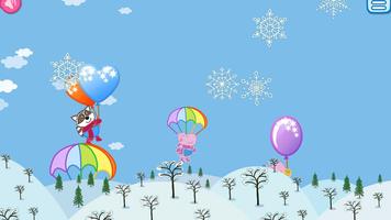 Pop Balloons: Jeux d'hiver Affiche