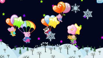 Pop Balloons: Winter games ภาพหน้าจอ 1