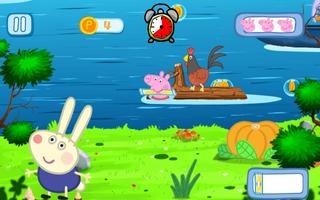 Peppa on the river 포스터