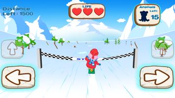 Snowboard racing: Jeux de sport capture d'écran 2