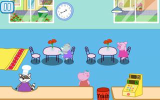 Kids Cafe with Hippo capture d'écran 1