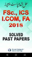 FSc, ICS, I.Com & FA Past Papers Solved Offline Affiche