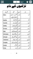 Islamic Names for Muslim Kids  Poster