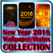 Papel de parede / status do ano novo 2018
