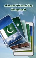 Pakistan Wallpaper - 3D Flags poster