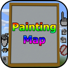 Painting Map for Minecraft MCPE ícone