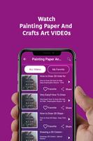 Painting Paper And Crafts Art Videos capture d'écran 2