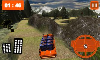 Pak truck Sim : Hilly Drive 3D capture d'écran 2