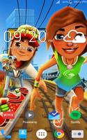 Subway Surfers HD Wallpaper Art Cartaz