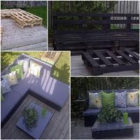 Pallet Patio Furniture পোস্টার