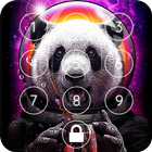 Cute Panda Wallpaper HD PIN Screen Lock icône