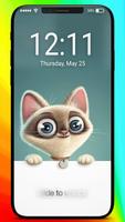 Little Kitten Lovely HD Phone PIN Lock Screen-poster