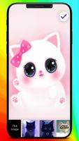 2 Schermata Little Kitten Lovely HD Phone PIN Lock Screen