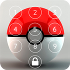 Pokeball Pattern Lock Screen Pin Password icône