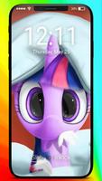 Twilight Sparkle MLP Pony Princess App Lock Affiche