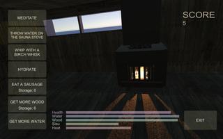 Super Sauna Simulator اسکرین شاٹ 1