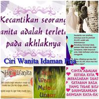 Panduan Ciri Wanita Idaman Affiche