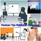 Tips Cara Melakukan Presentasi ไอคอน