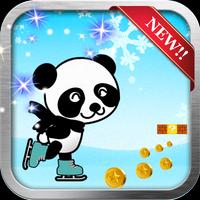 Panda Crazy Skater Journey Affiche