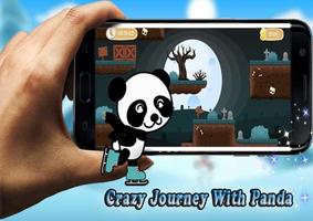 Panda Crazy Skater Journey captura de pantalla 2