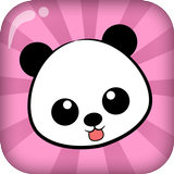 Gấu Trúc Dán Ảnh - Biên Tập Ảnh Kawaii biểu tượng