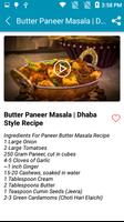 2 Schermata Paneer Butter Masala Recipe