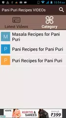 Pani Puri Recipes VIDEOs APK download