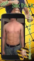 Men Six Pack Picture Editor syot layar 3