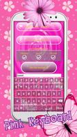 Pink Color Keyboard Themes screenshot 3