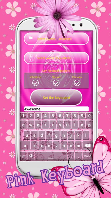 Pink Color Keyboard Themes For Android Apk Pink Color Keyboard Themes Screenshot 2