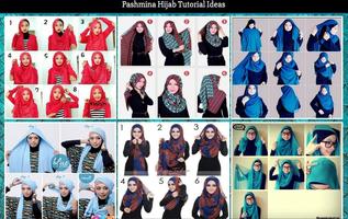 Pashmina Hijab Tutorial Ideas ảnh chụp màn hình 2