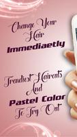 Pastell-Haarfarbe Wechsler Plakat