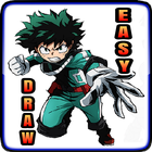 How To Draw Boku No Hero أيقونة