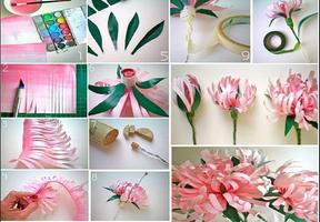 Paper Flower Craft DIY screenshot 2