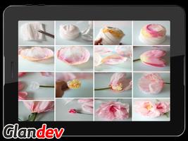 3 Schermata Paper Flower Craft Tutorial