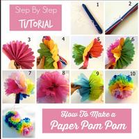 Paper Flower Ideas Poster