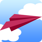 paper plane free game icon