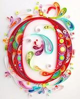 DIY Paper Quilling poster