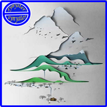 Ý tưởng về nghệ thuật giấy 3D