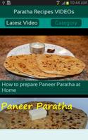 Paratha Recipes VIDEOs capture d'écran 1