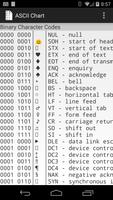 پوستر ASCII Chart