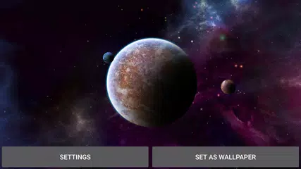 3D Galaxy Live Wallpaper APK 下載