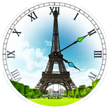 Paris Clock Widget