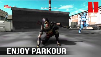 Parkour Assassin Vector PRO Cartaz