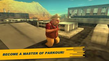 Parkour Trumpkour Simulator Affiche