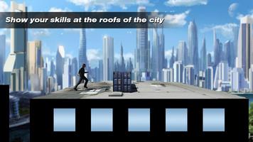 Poster Parkour Vector 3D