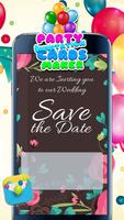 Party Invitation Cards Maker screenshot 1