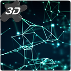 Particles Plexus 3D Wallpaper icon