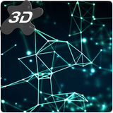Particles Plexus 3D Wallpaper icon