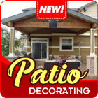 Patio design and decoration ideas icon